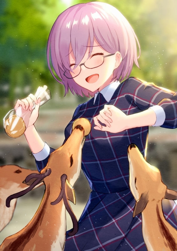 Mashu - Mashu Kyrielight, Anime, Anime art, Glasses, Fate grand order, Fate, Longpost