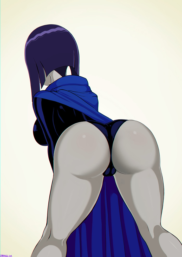 Raven - NSFW, Shadman, DC Comics, Teen Titans, Комиксы, Девушки, Попа, Рейвен