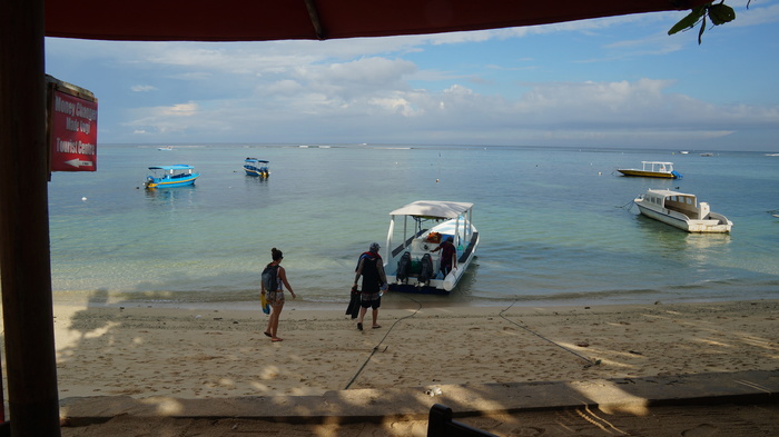 At Lembongan. Inspired by today's post about manta rays - My, Indonesia, Lembongan, Manty, Sea, Longpost
