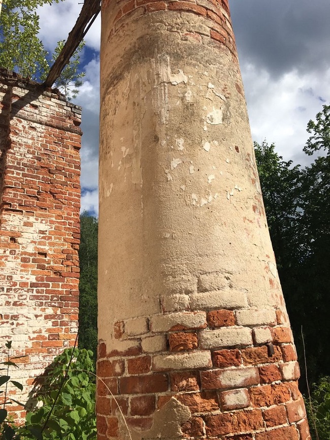 Abandoned church in the Meshchersky forests - My, Abandoned, Church, Abandoned place, Meshchera, Ruin, Longpost