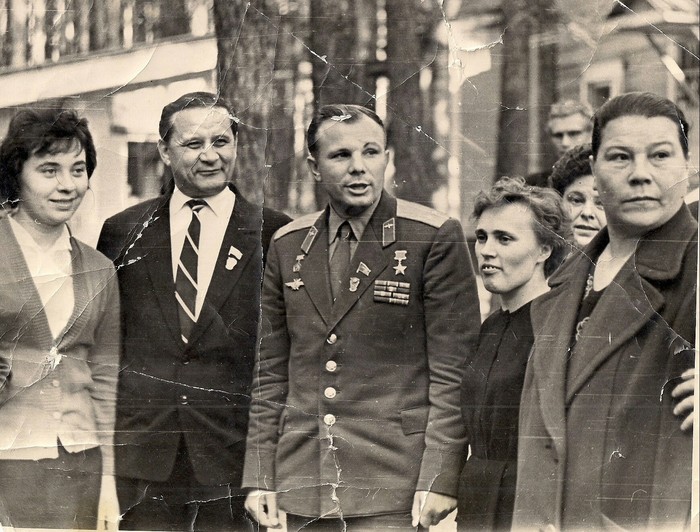 Ко дню космонавтики - Юрий Гагарин, День космонавтики, Моё, Старое фото, Красноярский край