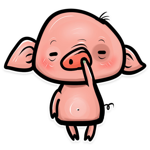 Piglets - My, Piglets, Drawing, Digital drawing, Longpost, Pig, Animals, Characters (edit)