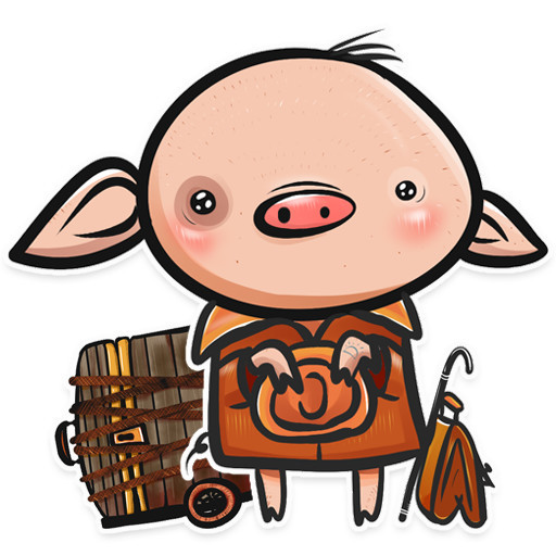 Piglets - My, Piglets, Drawing, Digital drawing, Longpost, Pig, Animals, Characters (edit)