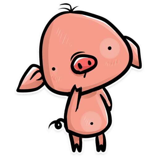 Piglets - My, Piglets, Drawing, Digital drawing, Longpost, Pig, Animals, Characters (edit)