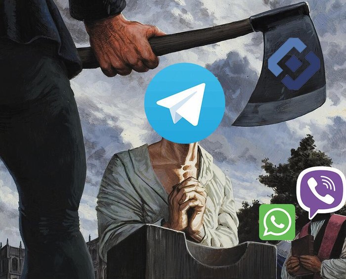 Telegram R.I.P. - Telegram, Blocking, Roskomnadzor