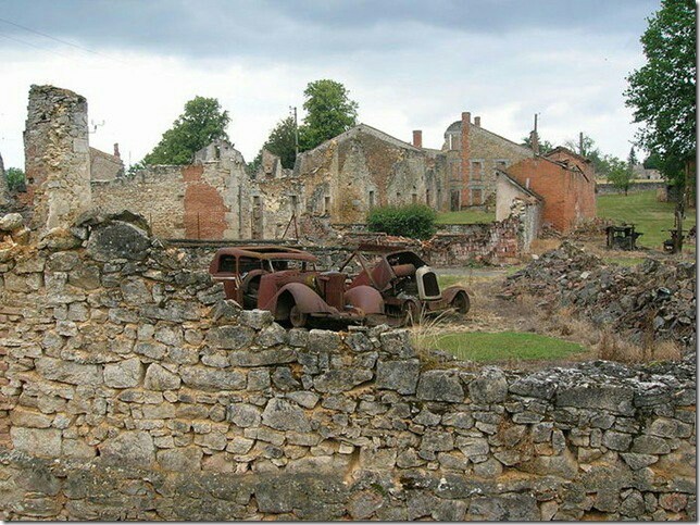 Oradour-sur-Glane, France - The photo, Abandoned