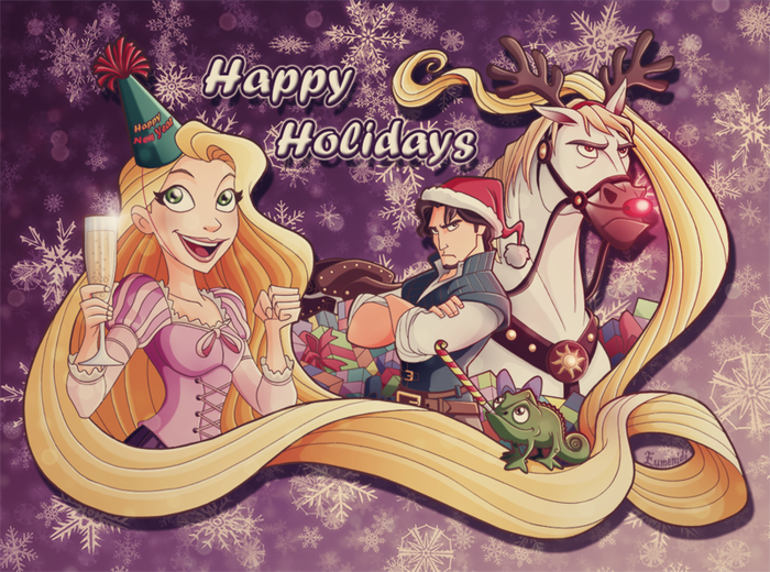 "Happy Holidays"by Eumenidi , Eumenidi, :  , ,  