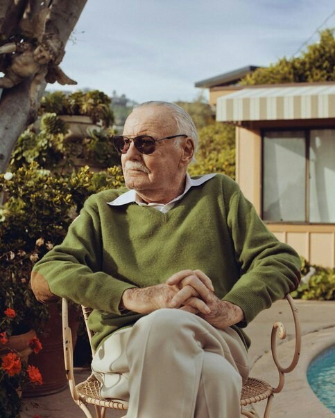 Stan Lee for The New York Times April. - Stan Lee, Magazine, Actors, Marvel, Longpost, Actors and actresses