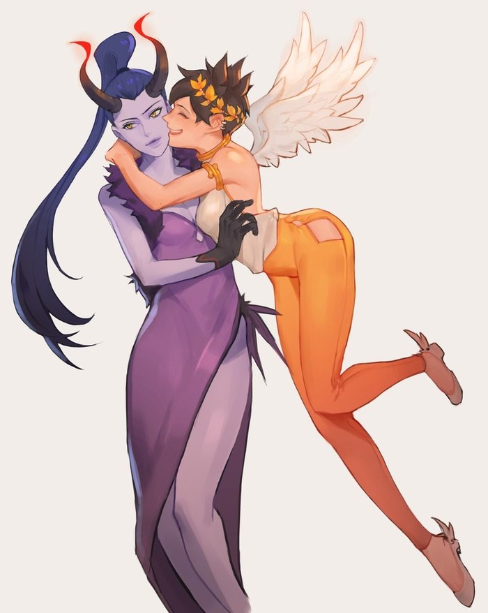 Widowmaker&Tracer Overwatch, Widowmaker, Tracer