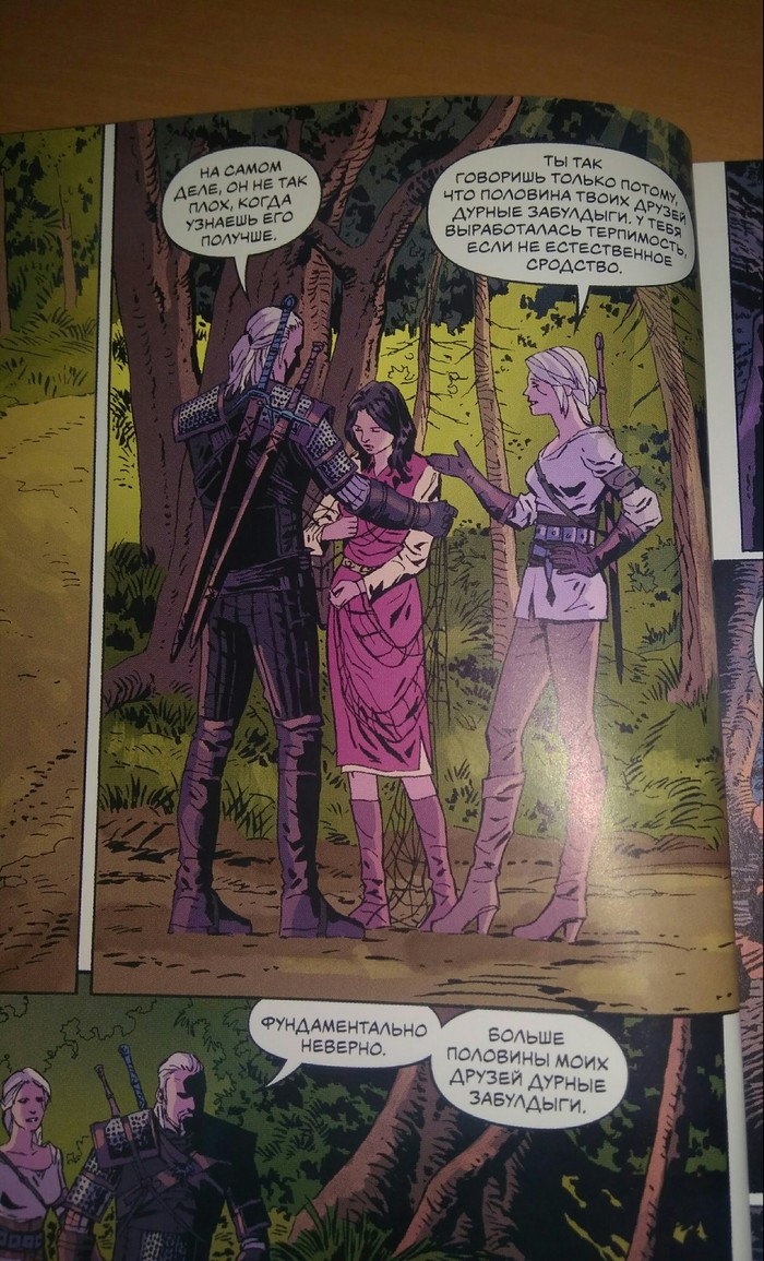 My wife says the same about my friends... - Friends, Witcher, Geralt of Rivia, Comics