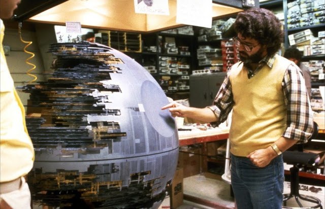 Photos from the filming of Star Wars. - Star Wars, Filming, Movies, George Lucas, Interesting, A selection, Longpost