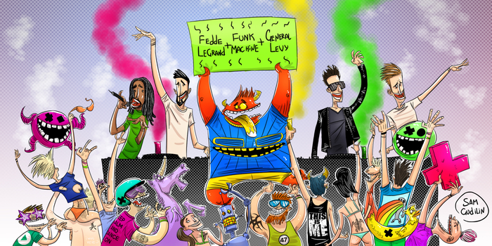     "Funk Machine" , , , Party hard, , , ,  