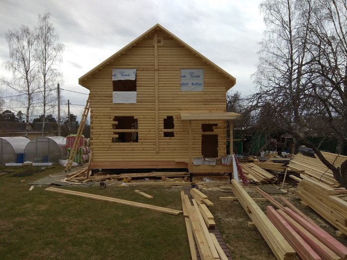 We didn't look at the plan... - Workers, Dacha, Home construction, Longpost, Fail