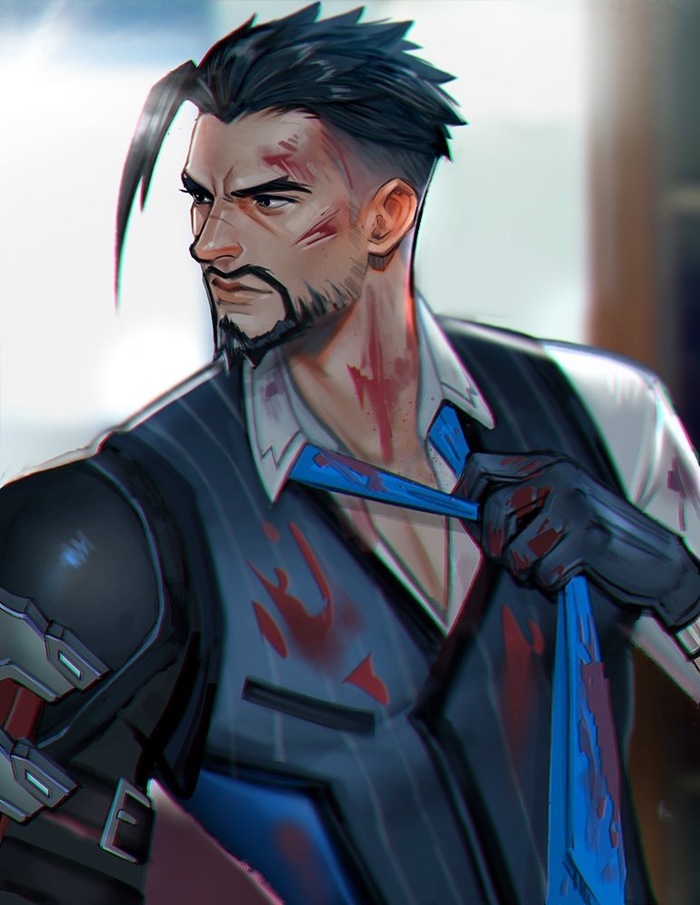  Overwatch, Hanzo, Mmmagnolia