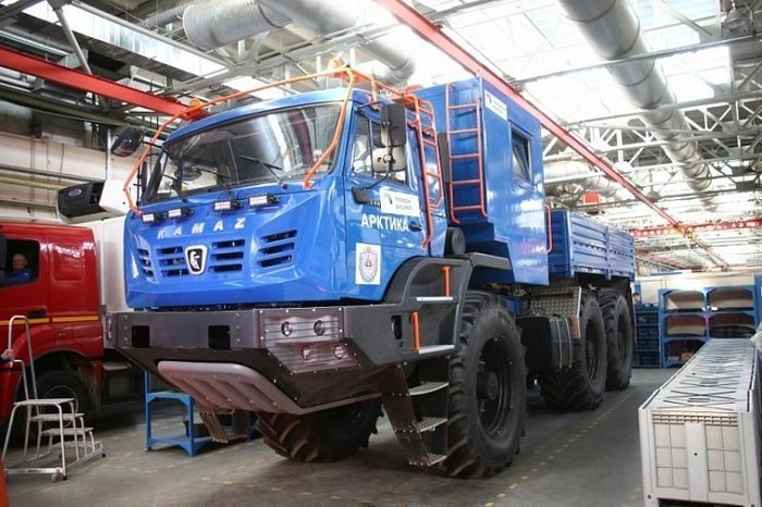The new Arktika all-terrain vehicle is a snow and swamp vehicle for operation in the regions of the Far North and the Arctic - Kamaz, All-terrain vehicle, Special equipment, Auto, Arctic, Naberezhnye Chelny, Russian production, Far North, Video, Longpost