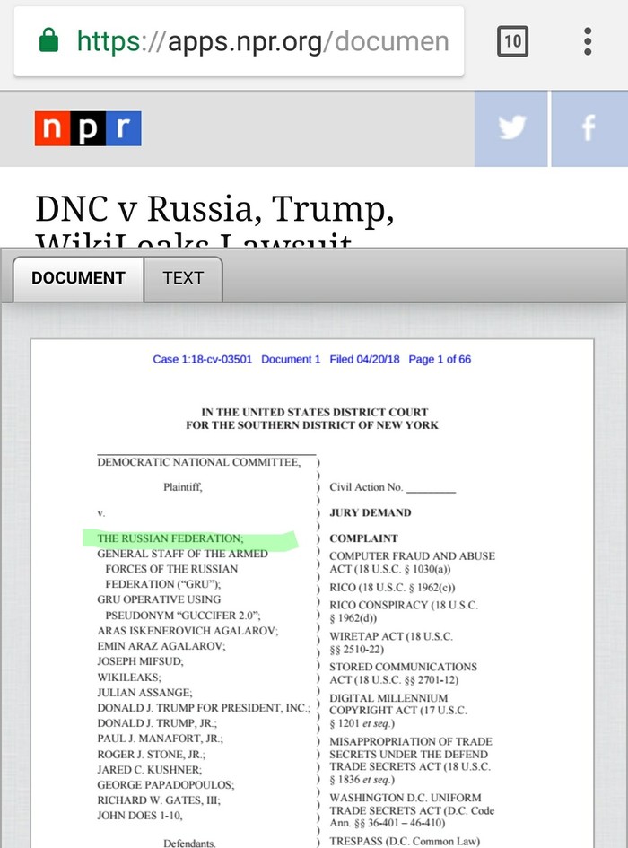 Американские демократы подали в суд на Россию, предвыборный штаб Трампа и WikiLeaks Политика, Россия, США, суд, русские хакеры, Демократия, длиннопост, новости