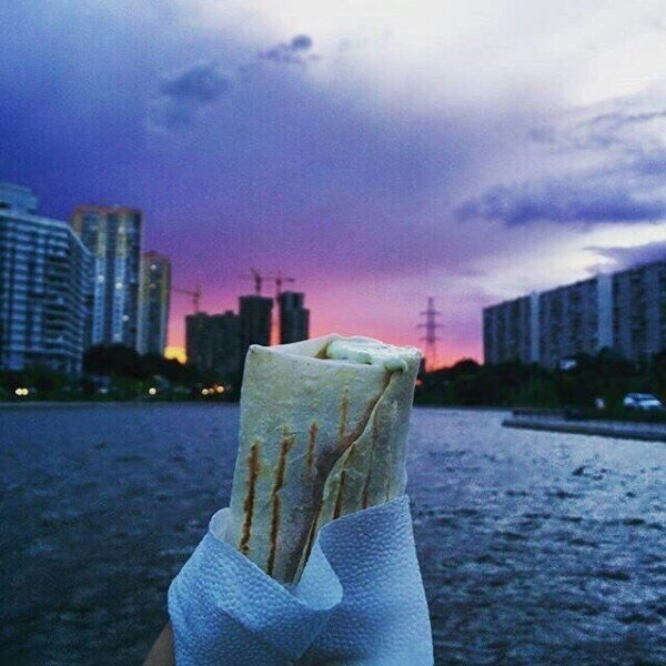 Landscape. - Shawarma, Landscape, Sunset