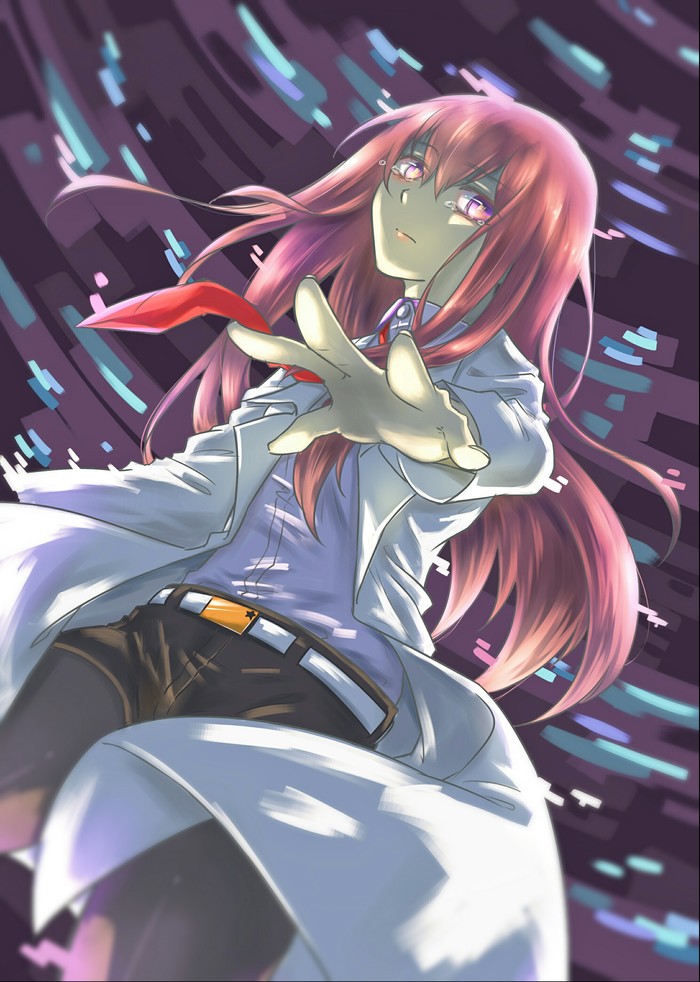 Makise Kurisu - Anime art, Steins gate, Steins Gate 0, Kurisu makise, Anime, Visual novel