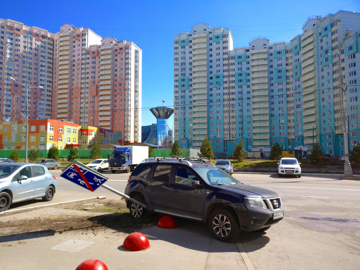 Когда запарковаться ну совсем негде