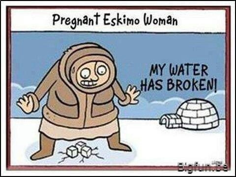 Pregnant Eskimo Woman: - North, Pregnancy, , Eskimos