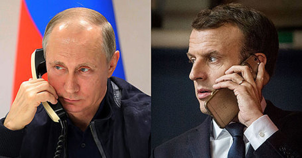 МИД Франции начал расследование утечки переговоров Макрона и Путина