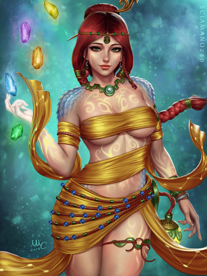 Nu Wa Art - Sciamano240, Art, Smite, 