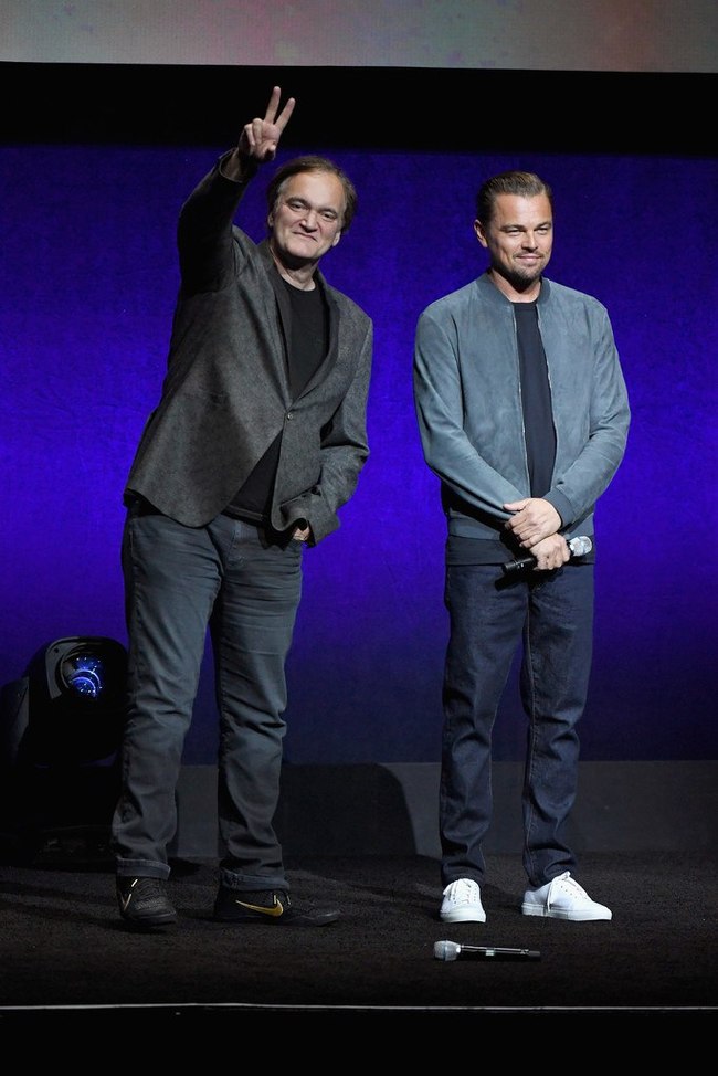 DiCaprio and Tarantino talk about the new film - Quentin Tarantino, Leonardo DiCaprio, Movies, Filming, Hollywood, Longpost