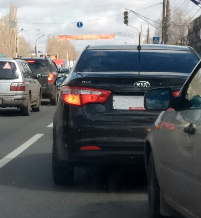 But no penalty - Traffic fines, Nizhny Novgorod, Car plate numbers