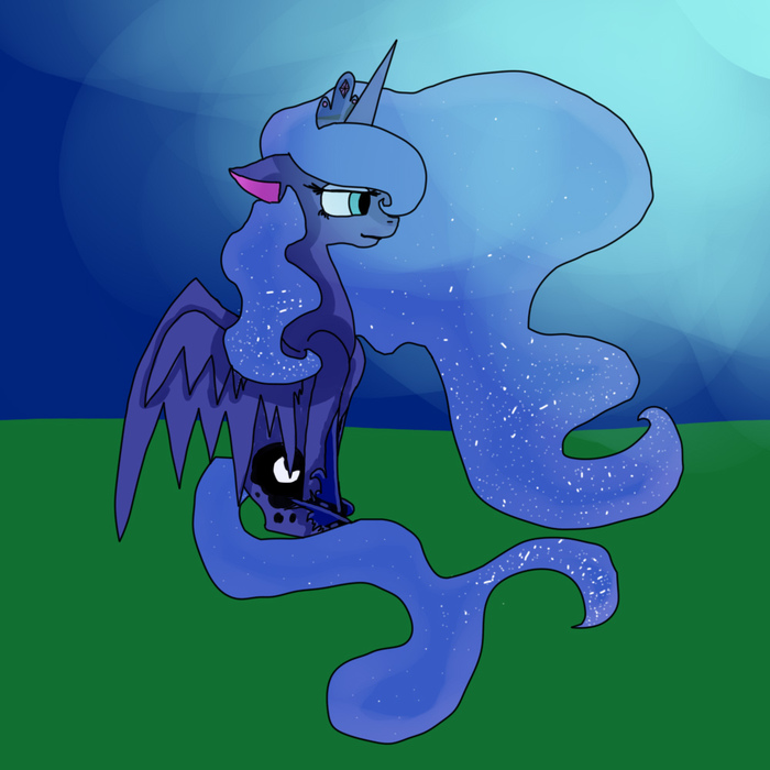 Night Moon - My, My little pony, Princess luna