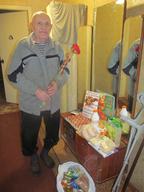 Happy Victory Day, veterans of Donbass! Photo report - My, Donbass, Help, Charity, Longpost