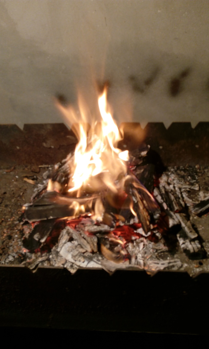 Yes, burn it all - My, Spring, Dacha, Love, Fire, Hearth, Cosiness