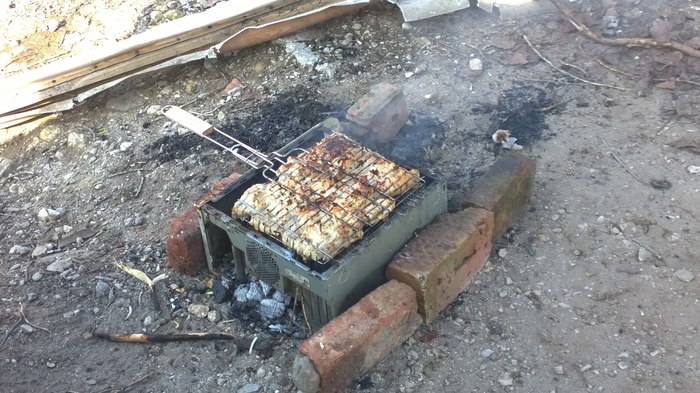 "Я его слепила из того, что было" #3 Поздравление, Длиннопост, Подборка, Шашлык