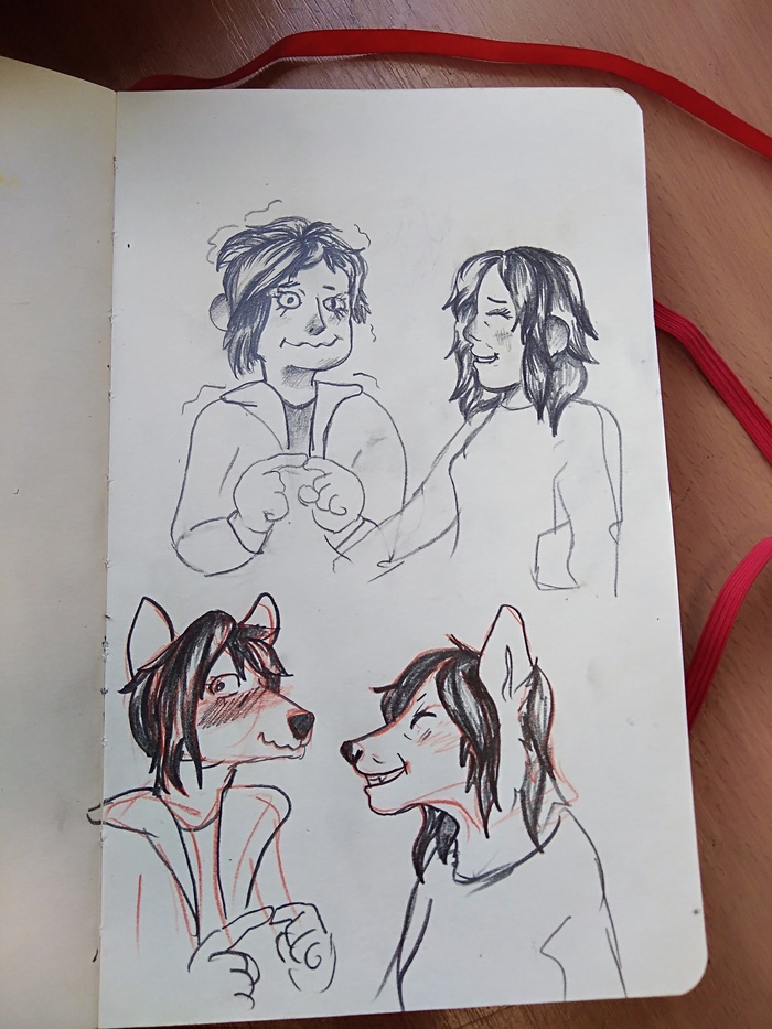 Handwriting - My, Acquaintance, , Art, Awkward moment, Furry, Wolf, Furry art