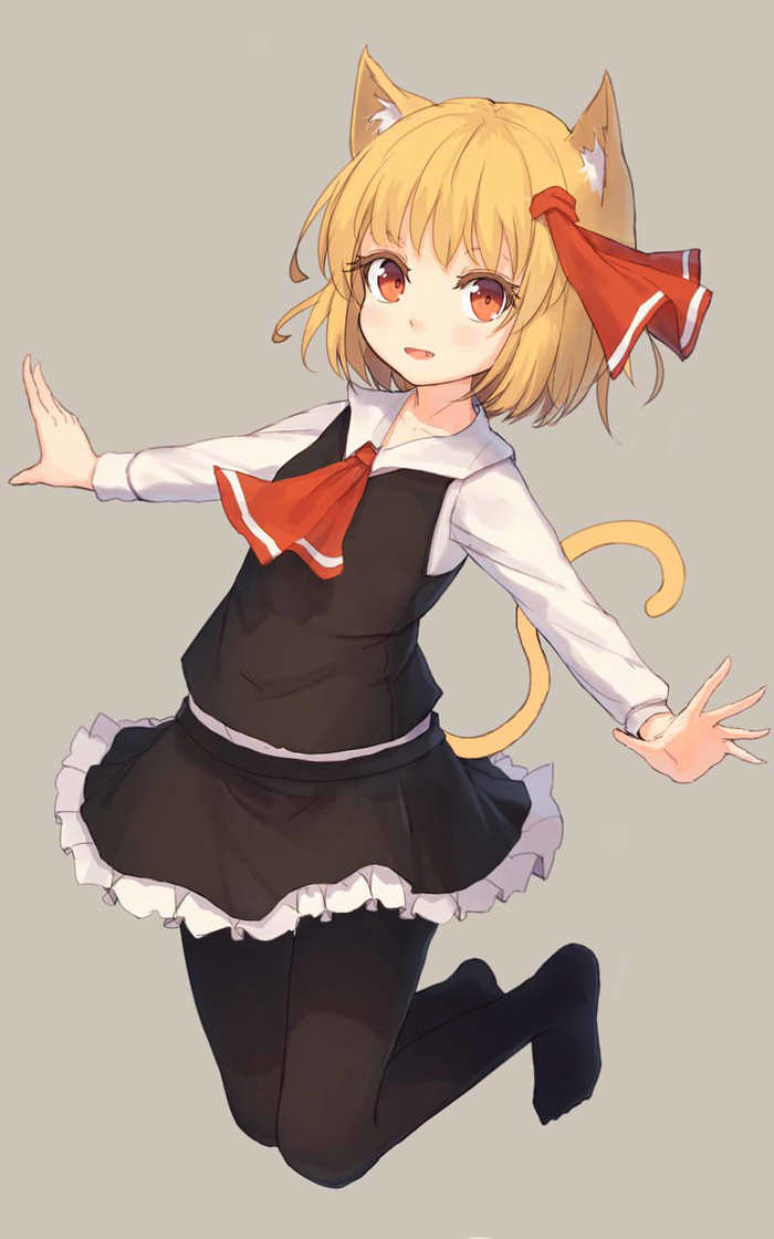 Neko - Neko, Redheads, Anime, Anime art, Touhou, Rumia