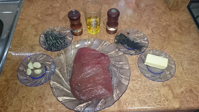 We drink a steak. - My, Meat, Steak, Rukozhop, Men's cooking, Longpost