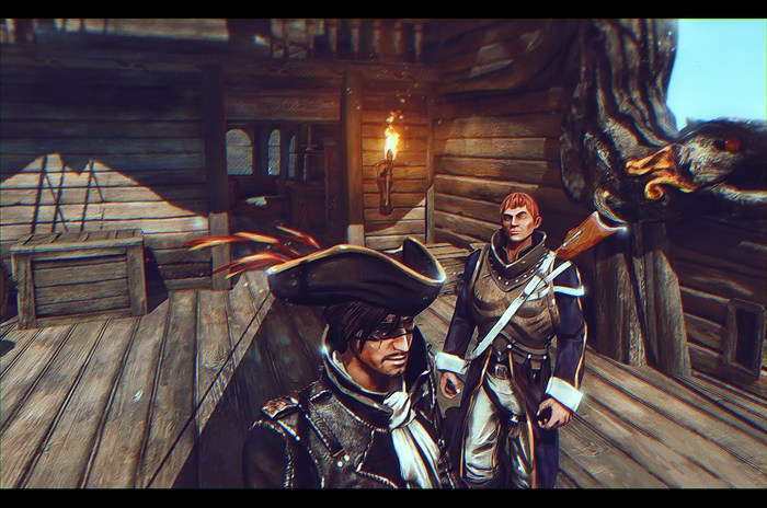 The ship's captain and his best friend. Risen 2 Dark Waters ,  , Risen 2, , , , 