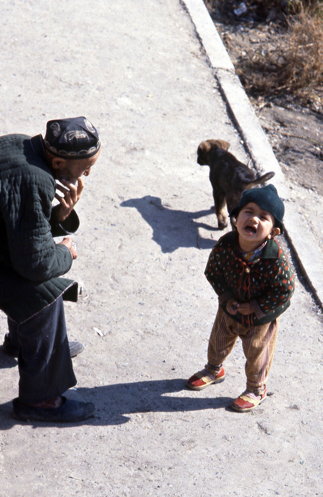 Color photographs of a Swedish tourist. - Uzbekistan, the USSR, 1984, Stalin, The photo, Story, Interesting, Tourism, Longpost