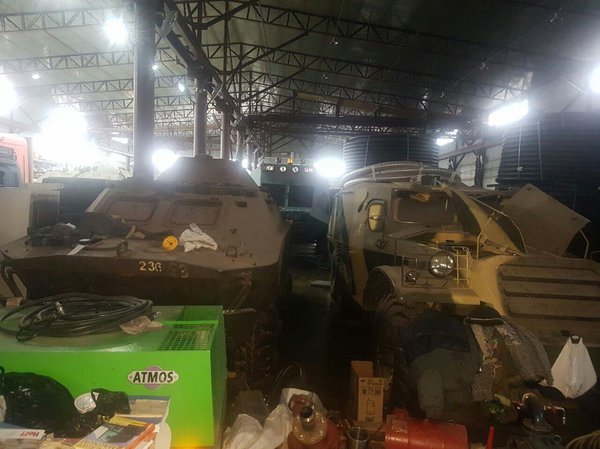 FSB found an arsenal of weapons near Samara with armored personnel carriers, dozens of barrels and thousands of rounds of ammunition - Crime, Samara, Crime, Weapon, Video, Longpost, news