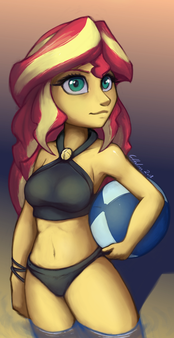 Sunset - My Little Pony, Equestria Girls, Sunset Shimmer, Gabbslines