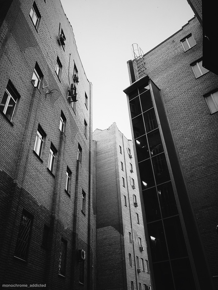 BW photos of Moscow - My, My, Black and white, Moscow, Mobile photography, Beginning photographer, The photo, First post, Art, Longpost