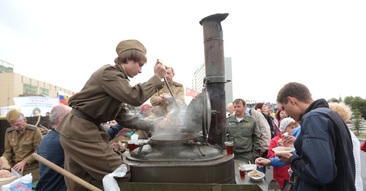 9 мая бесплатная каша