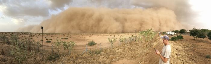 Khabub - My, Desert, Sandstorm, Weather, 