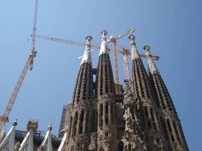 Spiritual symbol of Barcelona. - Barcelona, Spain, , Antoni Gaudi, Longpost, Barcelona city
