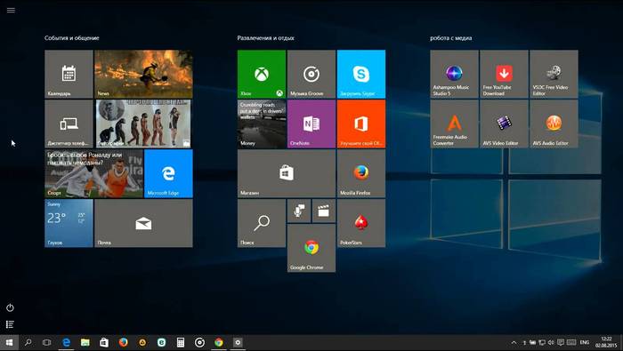 Full screen start menu and tablet mode - Windows, Not everyone will understand