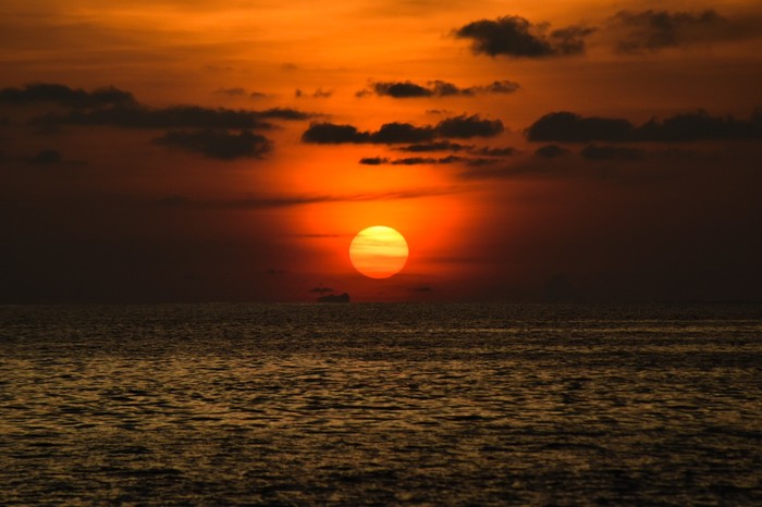 The story of a sunset - Nikon, Sunset, Beginning photographer, Sea, My, The sun, The photo, Longpost, , Phuket