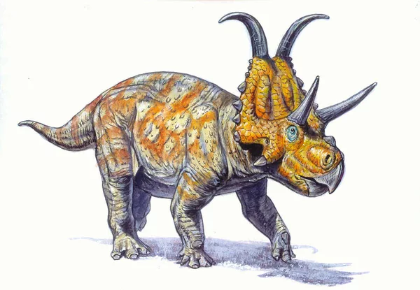Book of Animals: Diabloceratops - Longpost, Paleontology, Zoology, Animal book, Animals, , Dinosaurs, My