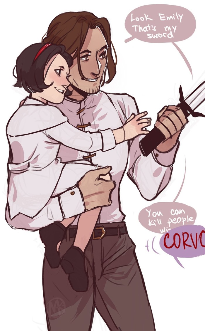 Корво и Эмили