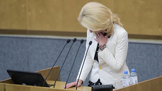 Tatyana Golikova burst into tears while saying goodbye to her colleagues in the Accounts Chamber. - Politics, State Duma, Government, 