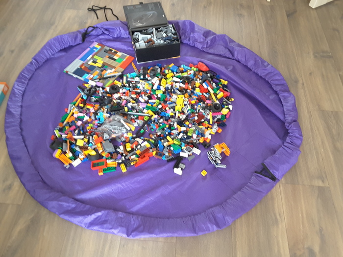 Lego bag rug - My, Lego, Constructor, , Useful, Longpost