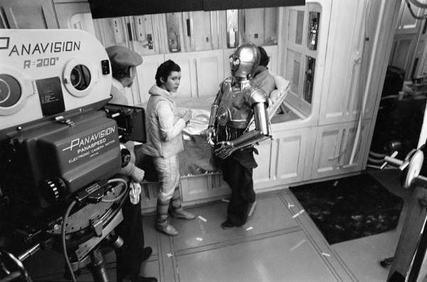 Behind-the-scenes photos of Star Wars - The photo, Behind the scenes, Filming, , Longpost, Star Wars IV: A New Hope